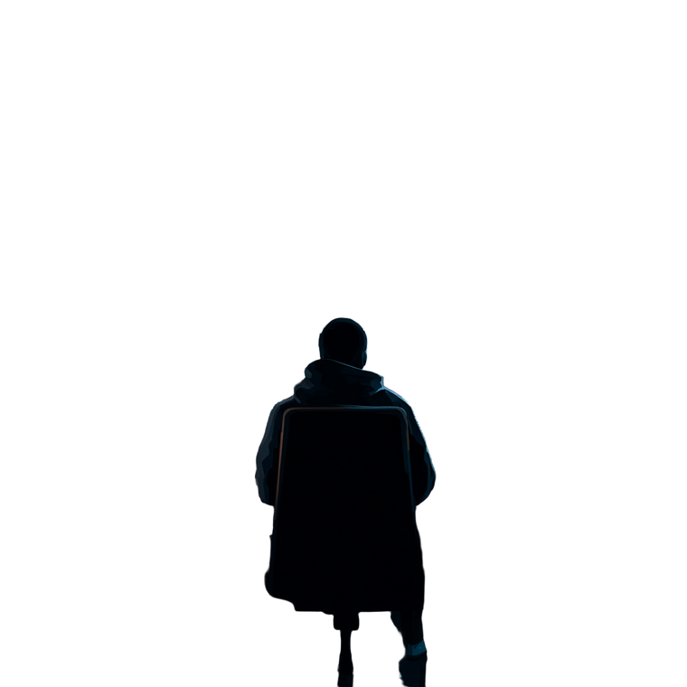 Nighttime Programmer Vinyl Car Decal Sticker – Waterproof & UV-Resistant 3.4133333333333336"