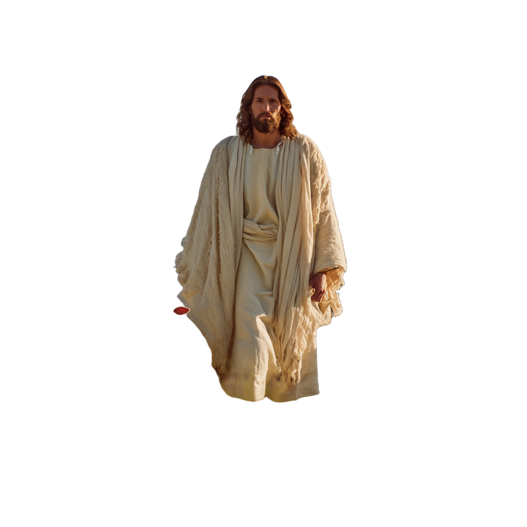 Jesus With Sheep V5 Vinyl Car Decal Sticker – Waterproof & UV-Resistant 3.4133333333333336"