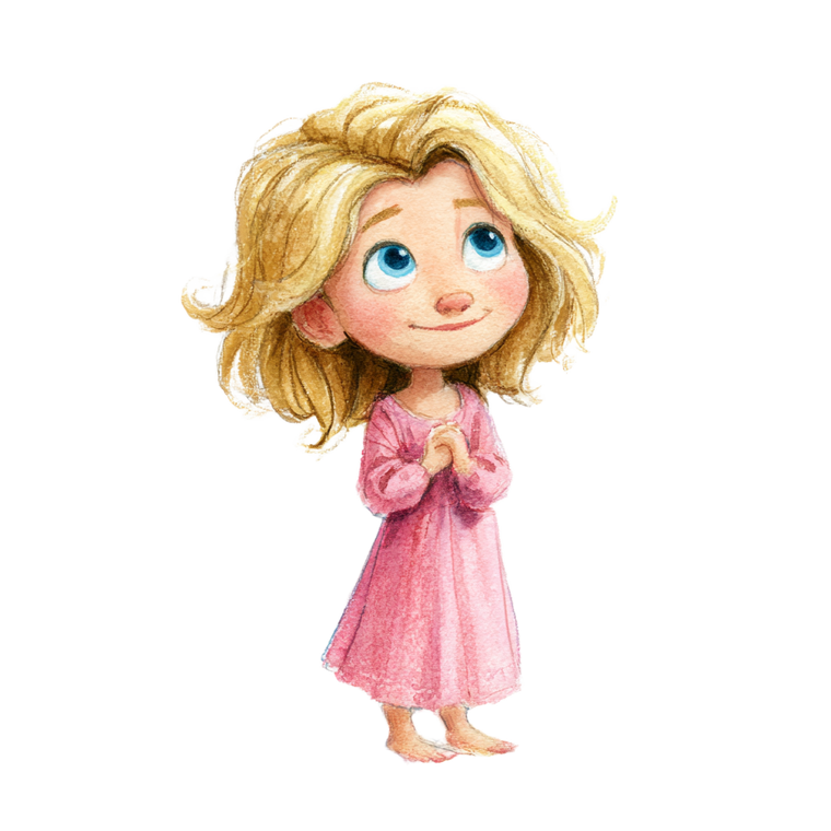 Pixar Blonde Child Vinyl Car Decal Sticker – Waterproof & UV-Resistant 3.4133333333333336"