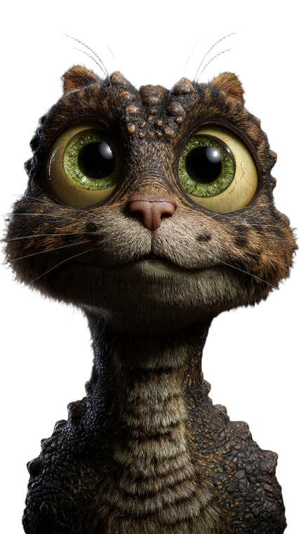 Cat Dinosaur Pixar Vinyl Car Decal Sticker – Waterproof & UV-Resistant 4.8533333333333335"