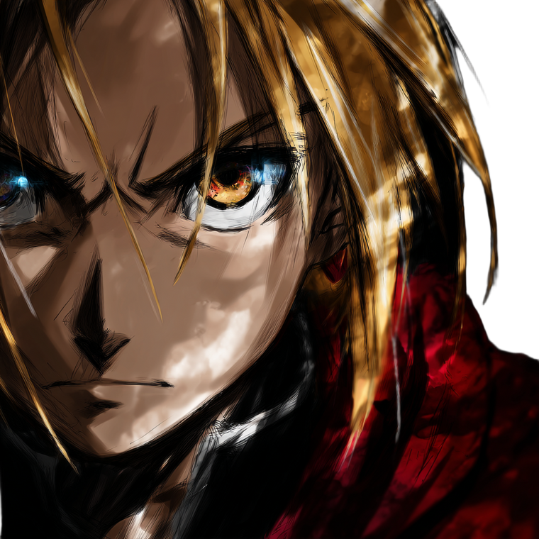 Edward Elric V2 Vinyl Car Decal Sticker – Waterproof & UV-Resistant 6.826666666666667"