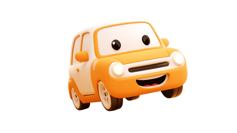 Didi Cartoon Car Vinyl Car Decal Sticker – Waterproof & UV-Resistant 2.72"