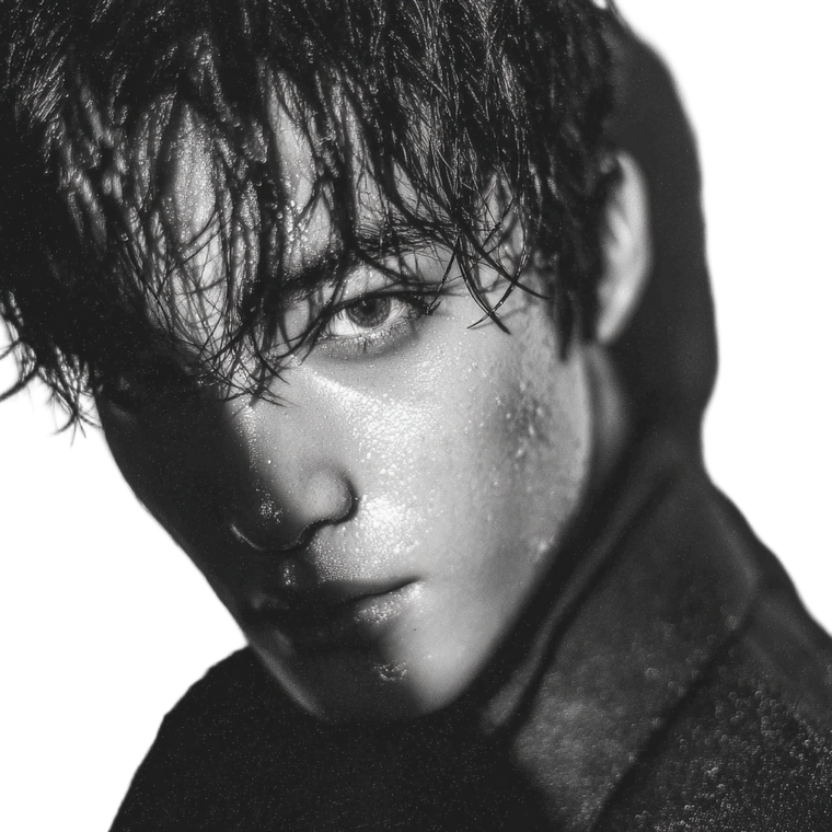 Korean Boy V4 Vinyl Car Decal Sticker – Waterproof & UV-Resistant 3.4133333333333336"