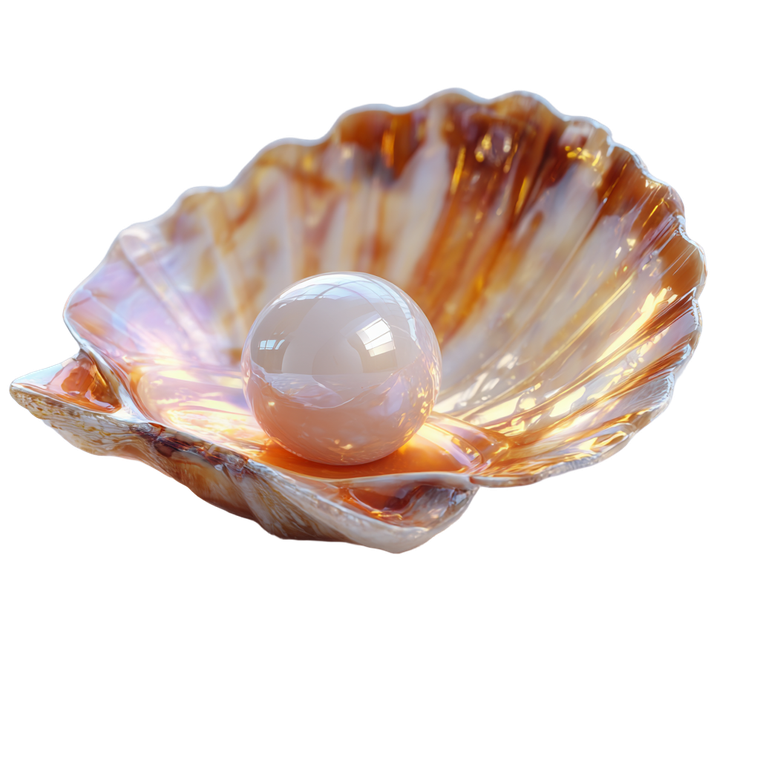 Shiny Pearl Shell Vinyl Car Decal Sticker – Waterproof & UV-Resistant 3.4133333333333336"