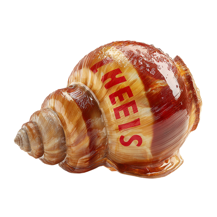 Shell Vinyl Car Decal Sticker – Waterproof & UV-Resistant 3.4133333333333336"
