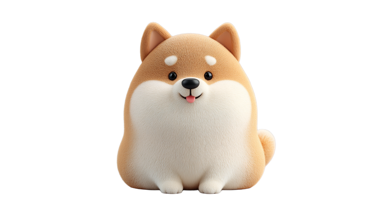Chubby Shiba Inu V6 Vinyl Car Decal Sticker – Waterproof & UV-Resistant 5.4