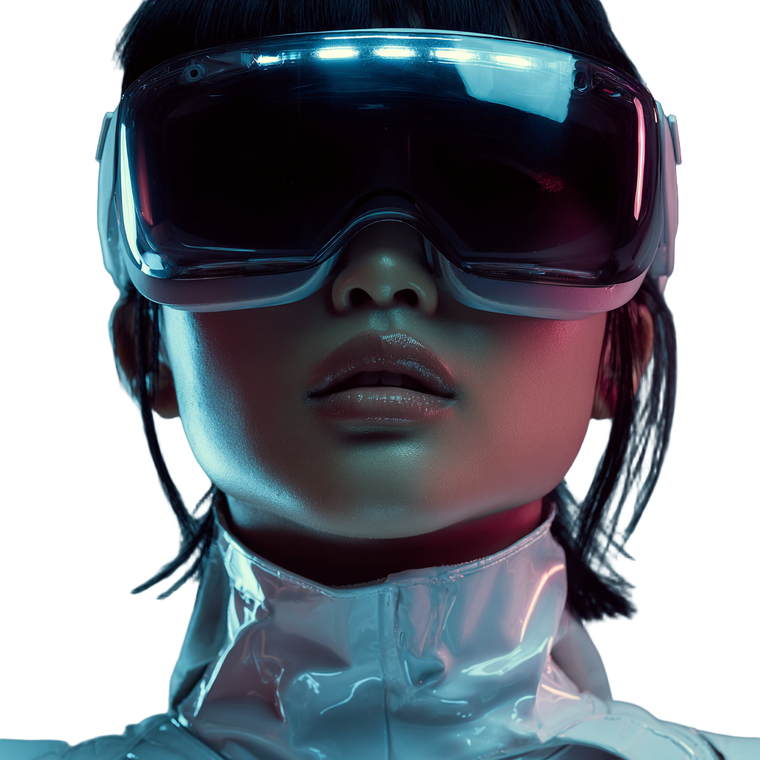 Cyberpunk Vr Enthusiast V2 Vinyl Car Decal Sticker – Waterproof & UV-Resistant 6.826666666666667"