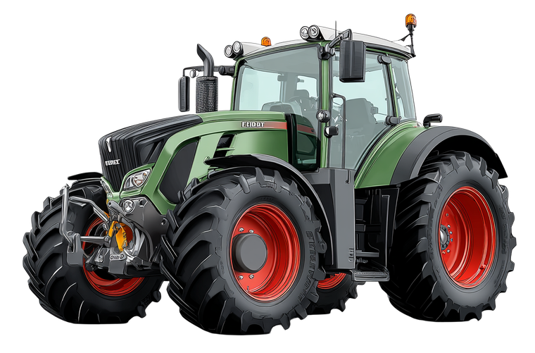 Fendt Tractor Vinyl Car Decal Sticker – Waterproof & UV-Resistant 5.97333333333333