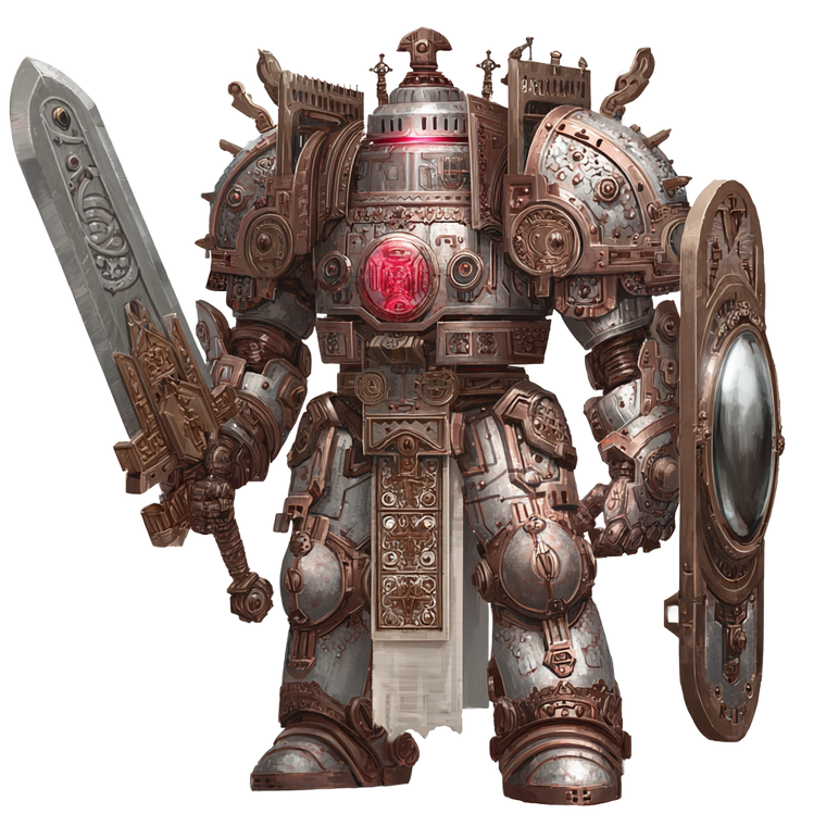 Dwarven Construct Knight V2 Vinyl Car Decal Sticker – Waterproof & UV-Resistant 6.826666666666667"