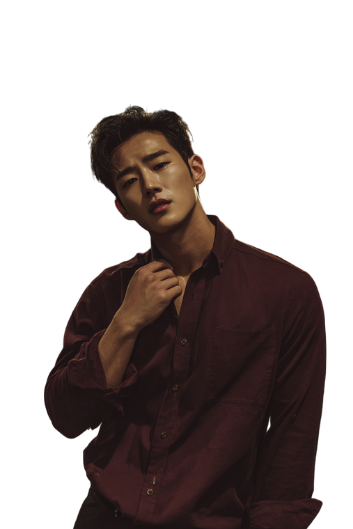 Korean Male Model V23 Vinyl Car Decal Sticker – Waterproof & UV-Resistant 8.96"