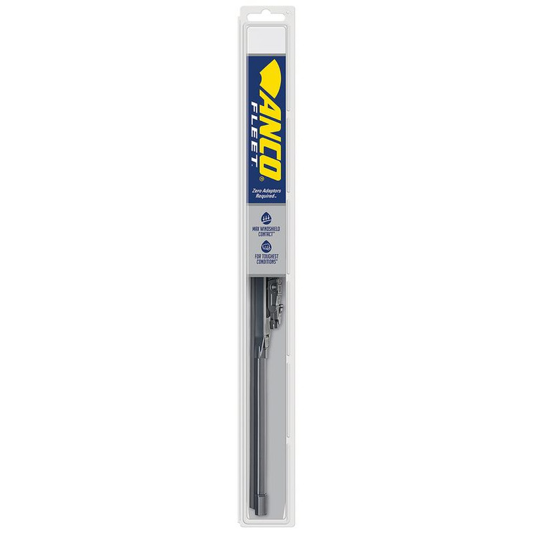 ANCO Fleet Windshield Wiper Blade | 24 Inch | Robust Construction | Maximum Windshield Contact