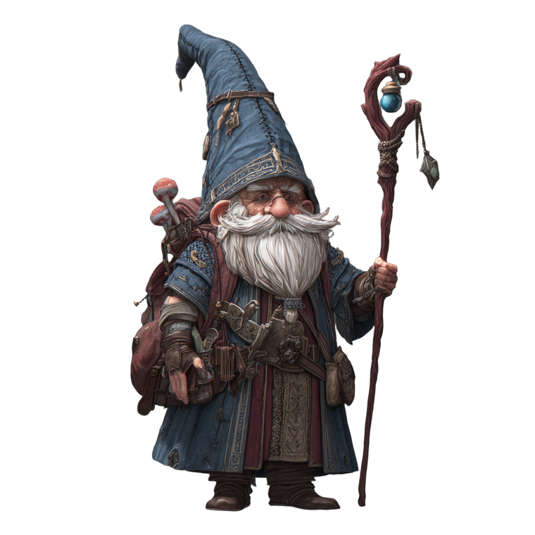 Gnome Wizard V12 Vinyl Car Decal Sticker – Waterproof & UV-Resistant 3.4133333333333336"