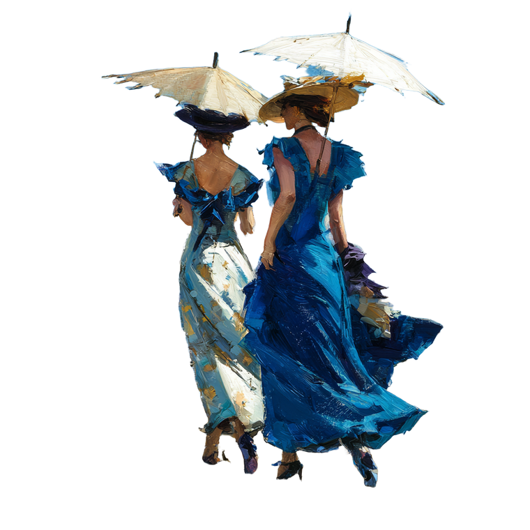 Beach Stroll Parasols Vinyl Car Decal Sticker – Waterproof & UV-Resistant 3.4133333333333336"