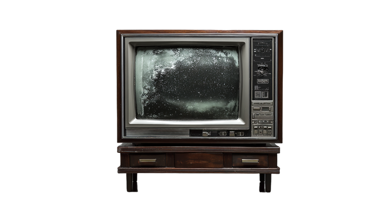 Vintage Crt Television V4 Vinyl Car Decal Sticker – Waterproof & UV-Resistant 5.4