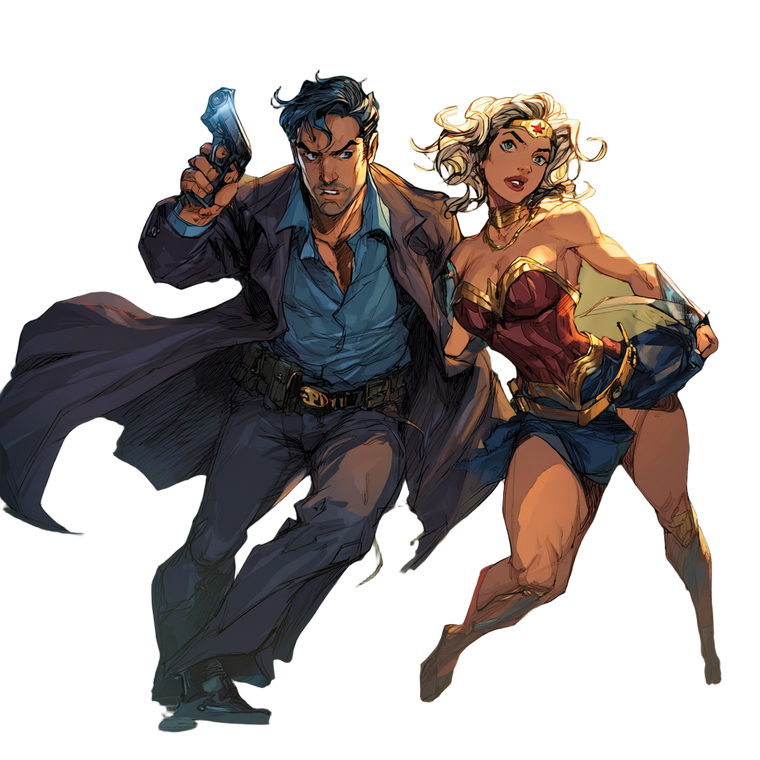 Crime Fighters Vinyl Car Decal Sticker – Waterproof & UV-Resistant 3.4133333333333336"