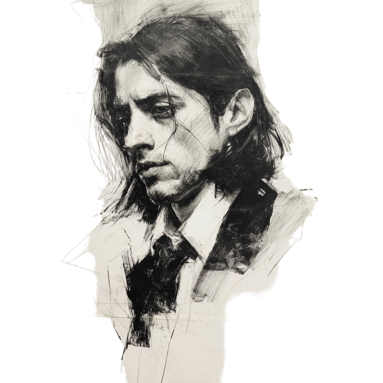 Handsome Man V18 Vinyl Car Decal Sticker – Waterproof & UV-Resistant 3.4133333333333336"