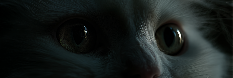 Glowing Cat Eyes V4 Vinyl Car Decal Sticker – Waterproof & UV-Resistant 2.1333333333333333"