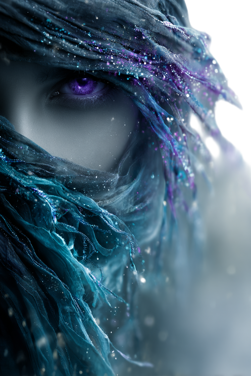 Mysterious Dark Wanderer Vinyl Car Decal Sticker – Waterproof & UV-Resistant 8.96"