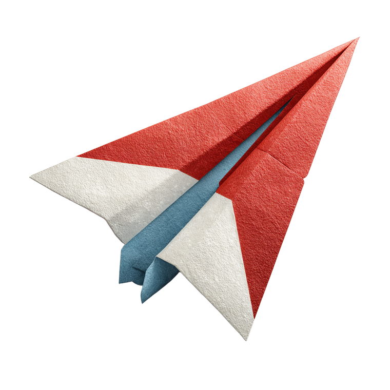 Paper Plane Vinyl Car Decal Sticker – Waterproof & UV-Resistant 3.4133333333333336"