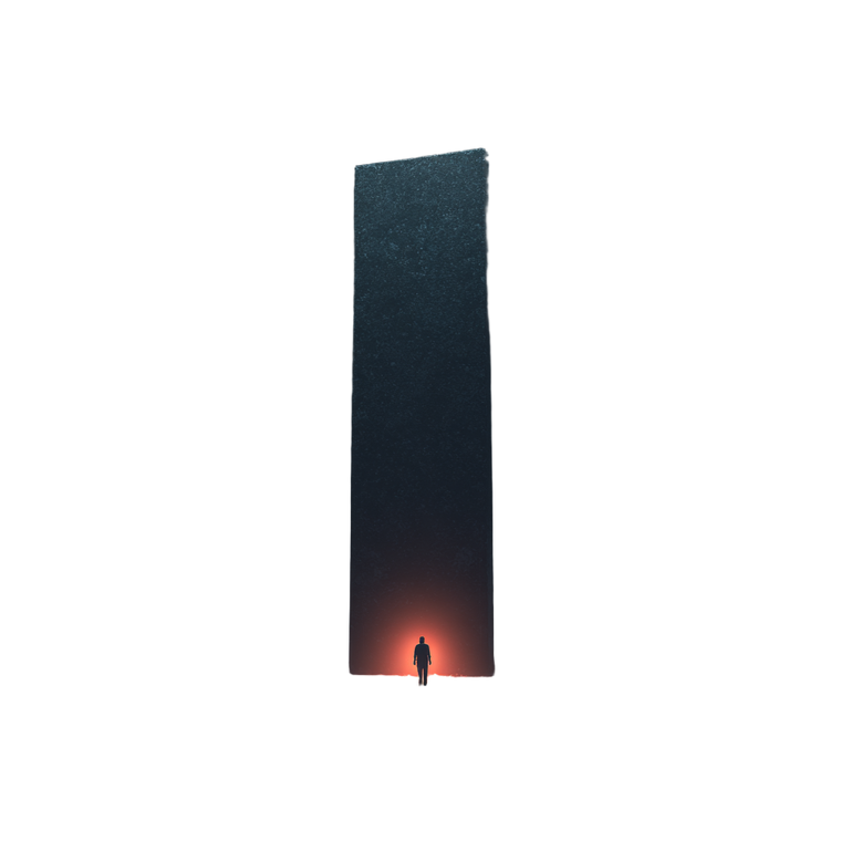 Dark Glowing Monolith Vinyl Car Decal Sticker – Waterproof & UV-Resistant 6.826666666666667"