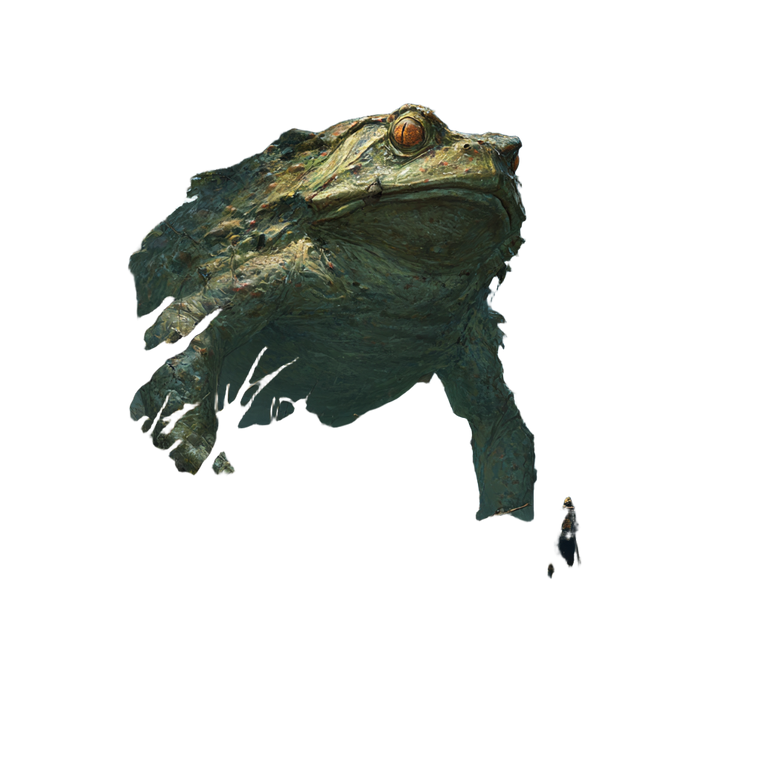 Toad God Vinyl Car Decal Sticker – Waterproof & UV-Resistant 3.4133333333333336"