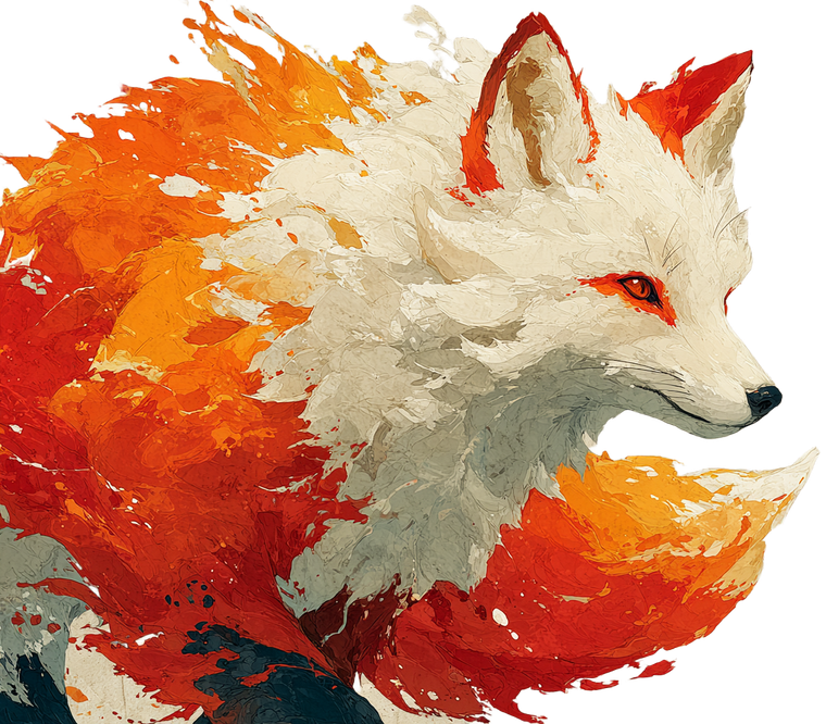 Anime Nine-Tailed Fox Vinyl Car Decal Sticker – Waterproof & UV-Resistant 3.4133333333333336"