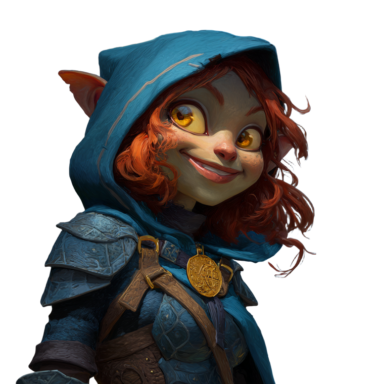 Goblin Woman Portrait Vinyl Car Decal Sticker – Waterproof & UV-Resistant 3.4133333333333336"