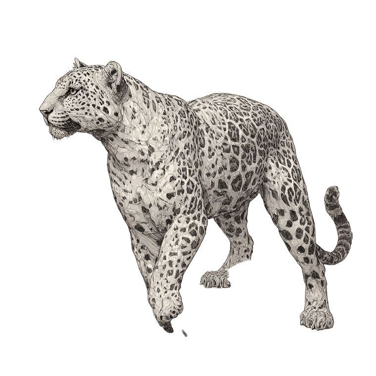 Mischievous Renaissance Leopard Vinyl Car Decal Sticker – Waterproof & UV-Resistant 6.826666666666667"