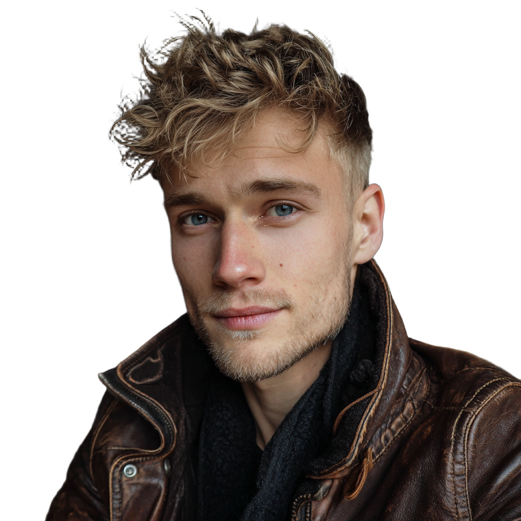 German Man Selfie Vinyl Car Decal Sticker – Waterproof & UV-Resistant 3.4133333333333336"