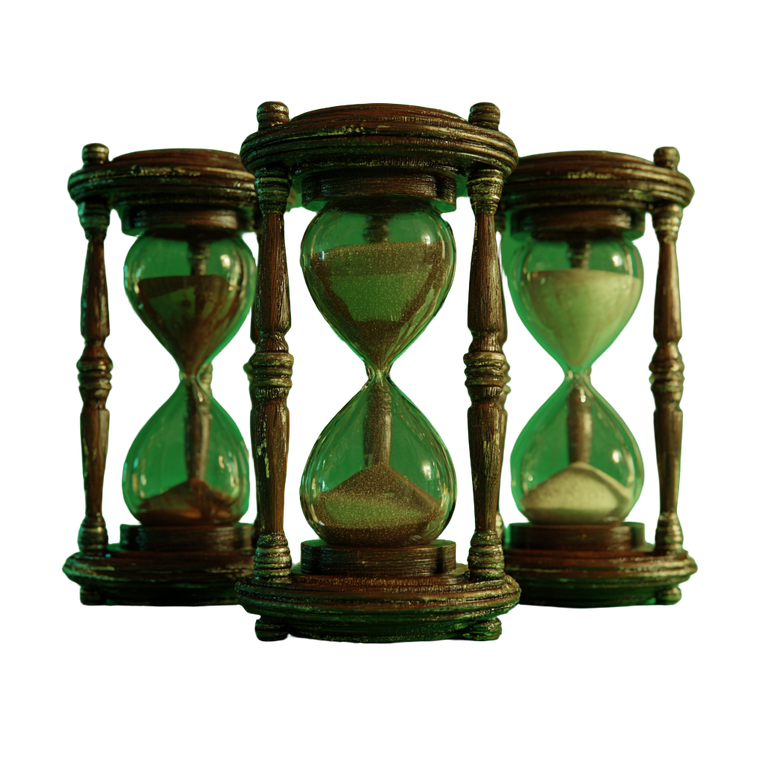 Ancient Sand Clocks Vinyl Car Decal Sticker – Waterproof & UV-Resistant 3.4133333333333336"