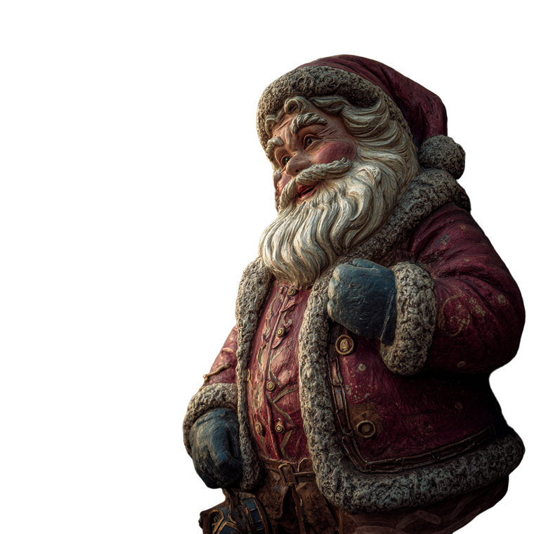 Santa Claus House Vinyl Car Decal Sticker – Waterproof & UV-Resistant 3.4133333333333336"