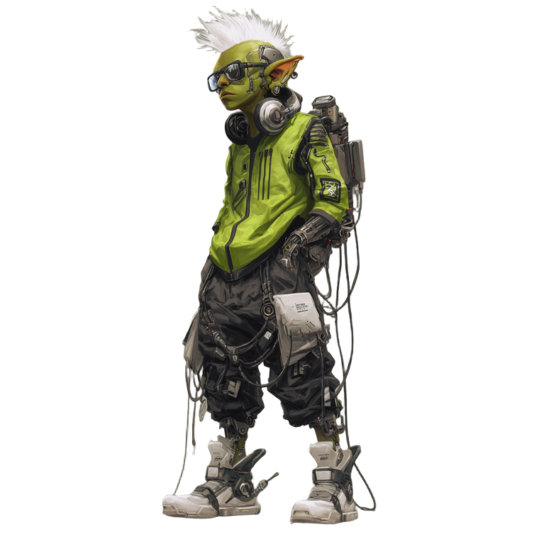 Cybernetic Goblin Hacker V2 Vinyl Car Decal Sticker – Waterproof & UV-Resistant 3.4133333333333336" Cybernetic Goblin Hacker V2 Vinyl Car Decal Sticker – Waterproof & UV-Resistant 3.4133333333333336"