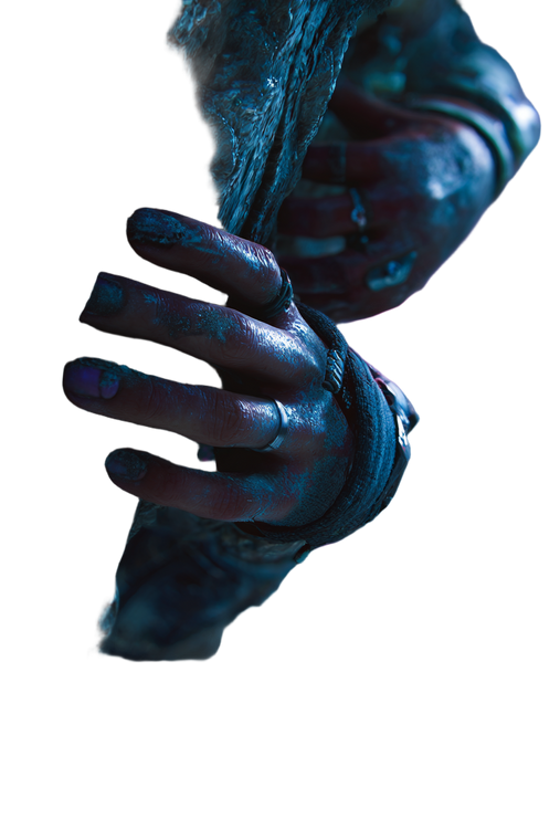 Cyberpunk Cliffhanger Vinyl Car Decal Sticker – Waterproof & UV-Resistant 8.96"