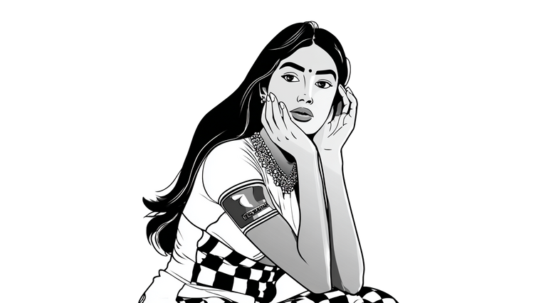 Sad Racing Girl Vinyl Car Decal Sticker – Waterproof & UV-Resistant 5.4