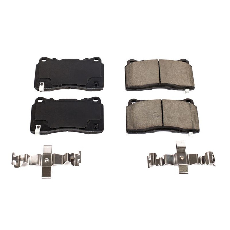 Upgrade to Whisper-Quiet Braking | Power Stop Z17 Evolution Ceramic Brake Pads | Set Of 4