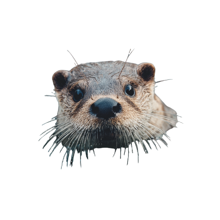 Lake Otter Vinyl Car Decal Sticker – Waterproof & UV-Resistant 6.826666666666667"