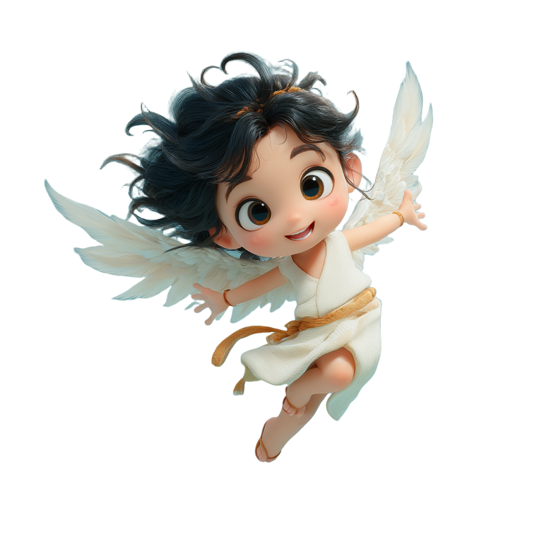 Flying Angel V11 Vinyl Car Decal Sticker – Waterproof & UV-Resistant 3.4133333333333336"