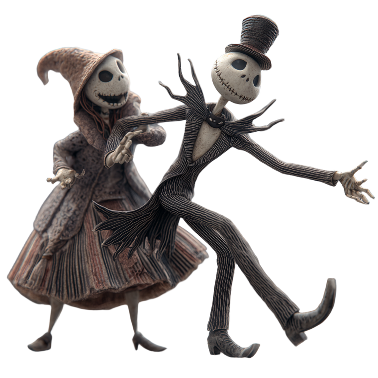 Burtonesque Dance Vinyl Car Decal Sticker – Waterproof & UV-Resistant 6.826666666666667"