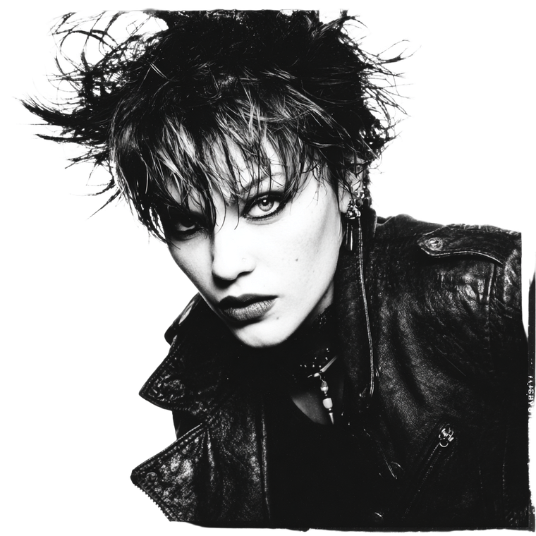 Punk Vogue Model V3 Vinyl Car Decal Sticker – Waterproof & UV-Resistant 3.4133333333333336"