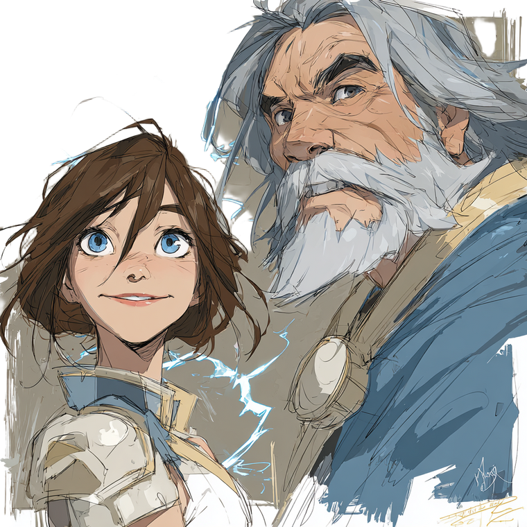 Electric Warrior Encounter Vinyl Car Decal Sticker – Waterproof & UV-Resistant 3.4133333333333336"