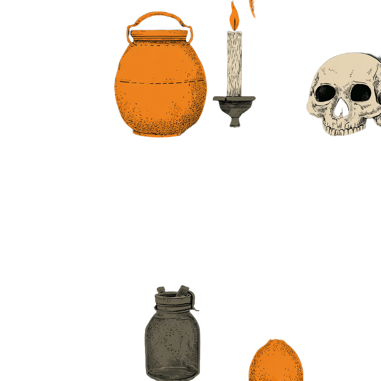 Spooky Cottage Witches Vinyl Car Decal Sticker – Waterproof & UV-Resistant 6.826666666666667"