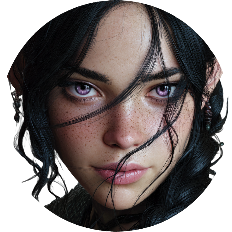 Evil Elven Avatar Vinyl Car Decal Sticker – Waterproof & UV-Resistant 3.4133333333333336"