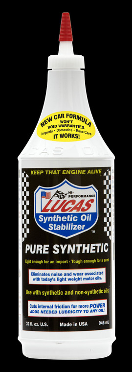 Lucas Oil Additive | Increase Oil Life 50%, Reduce Consumption, Raise Oil Pressure | For Motorcycles/ Engines | 1 Quart Bottle