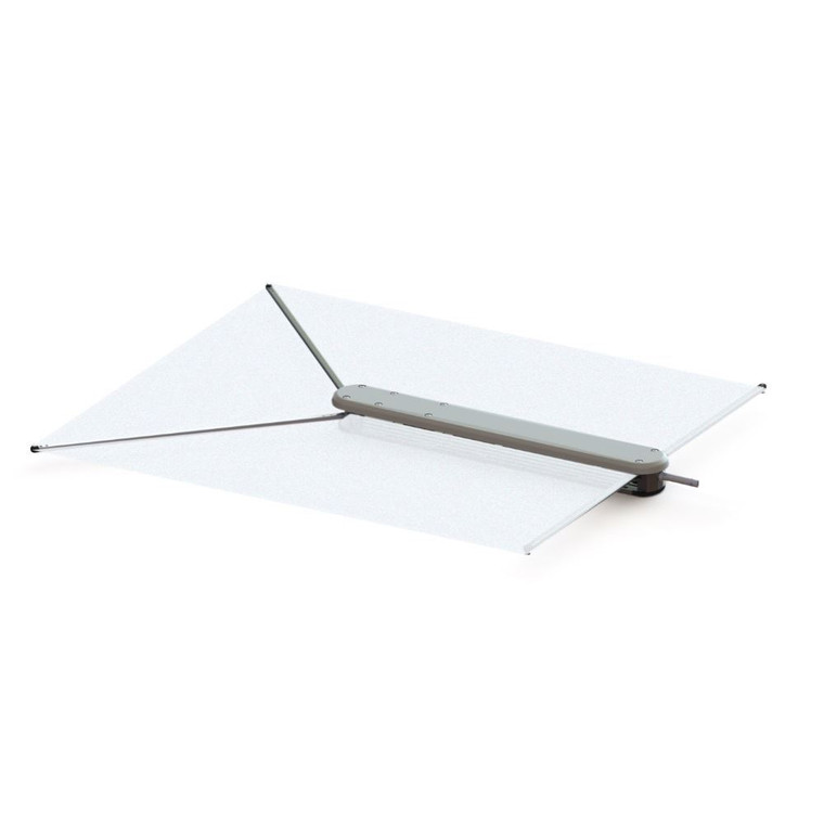 Protect Your Boat Deck with Portable Boat Sunshade | 6' x 5' Coverage Area, White Canvas, UV Protection