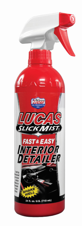 Lucas Oil Slick Mist Interior Cleaner | Bubblegum Scent | 24oz Spray Bottle
