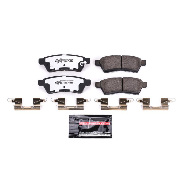 Upgrade Your Truck and SUV Braking Power with Power Stop Z36 Brake Pads | Fits Various Fitments 2005-2024 | Carbon-Fiber Ceramic Formula, Premium Stainless Steel Hardware