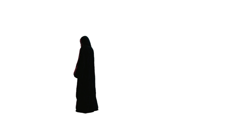 Dark Cloaked Figure V3 Vinyl Car Decal Sticker – Waterproof & UV-Resistant 5.12"