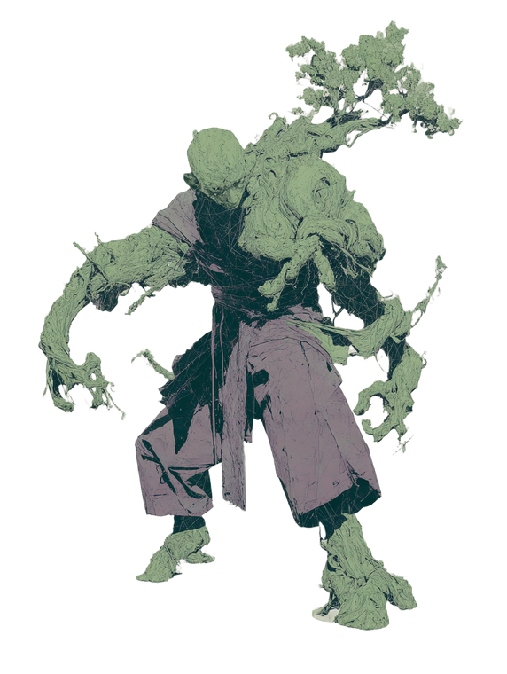 Sorcerer And Golem Vinyl Car Decal Sticker – Waterproof & UV-Resistant 8.213333333333333"