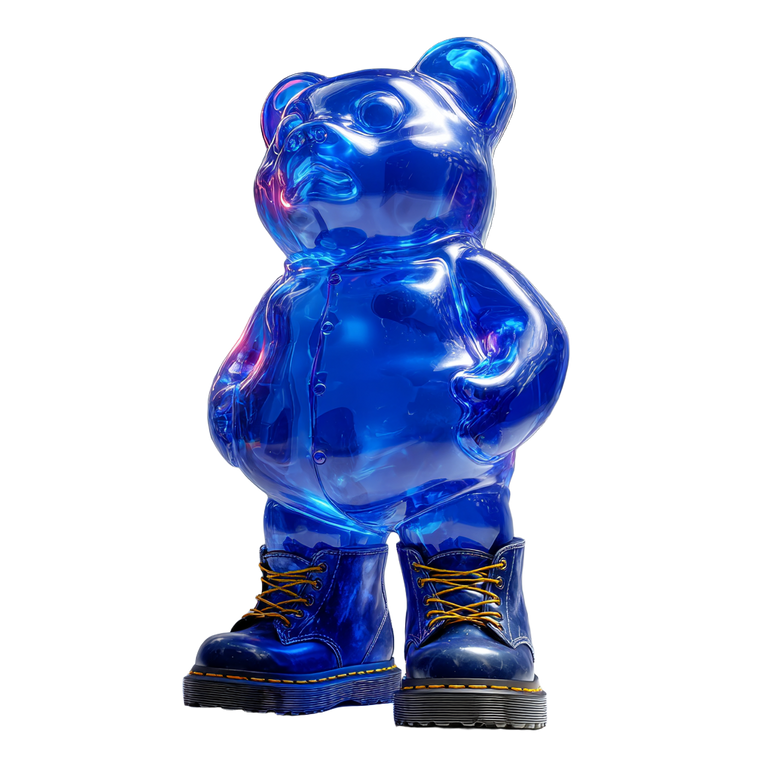 Cocky Gummy Bear Vinyl Car Decal Sticker – Waterproof & UV-Resistant 3.4133333333333336"