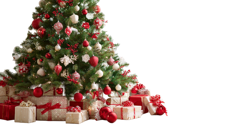 Christmas Tree V17 Vinyl Car Decal Sticker – Waterproof & UV-Resistant 2.72"